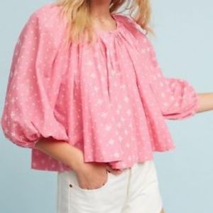 Anthropologie Kopal Luna Peasent Top
